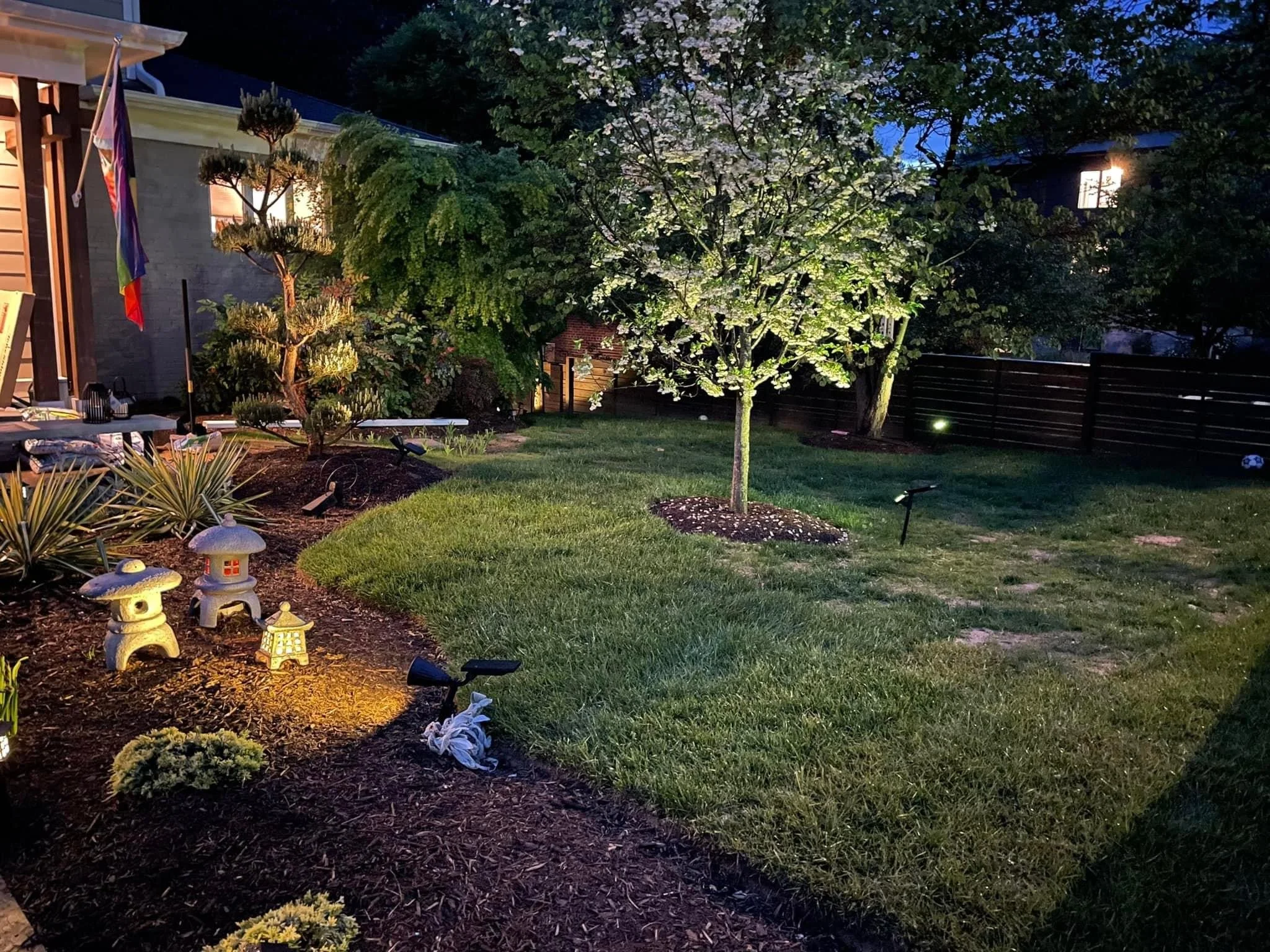 You can see the grass here is still recovering from The Great Sewer Fiasco of 2023.