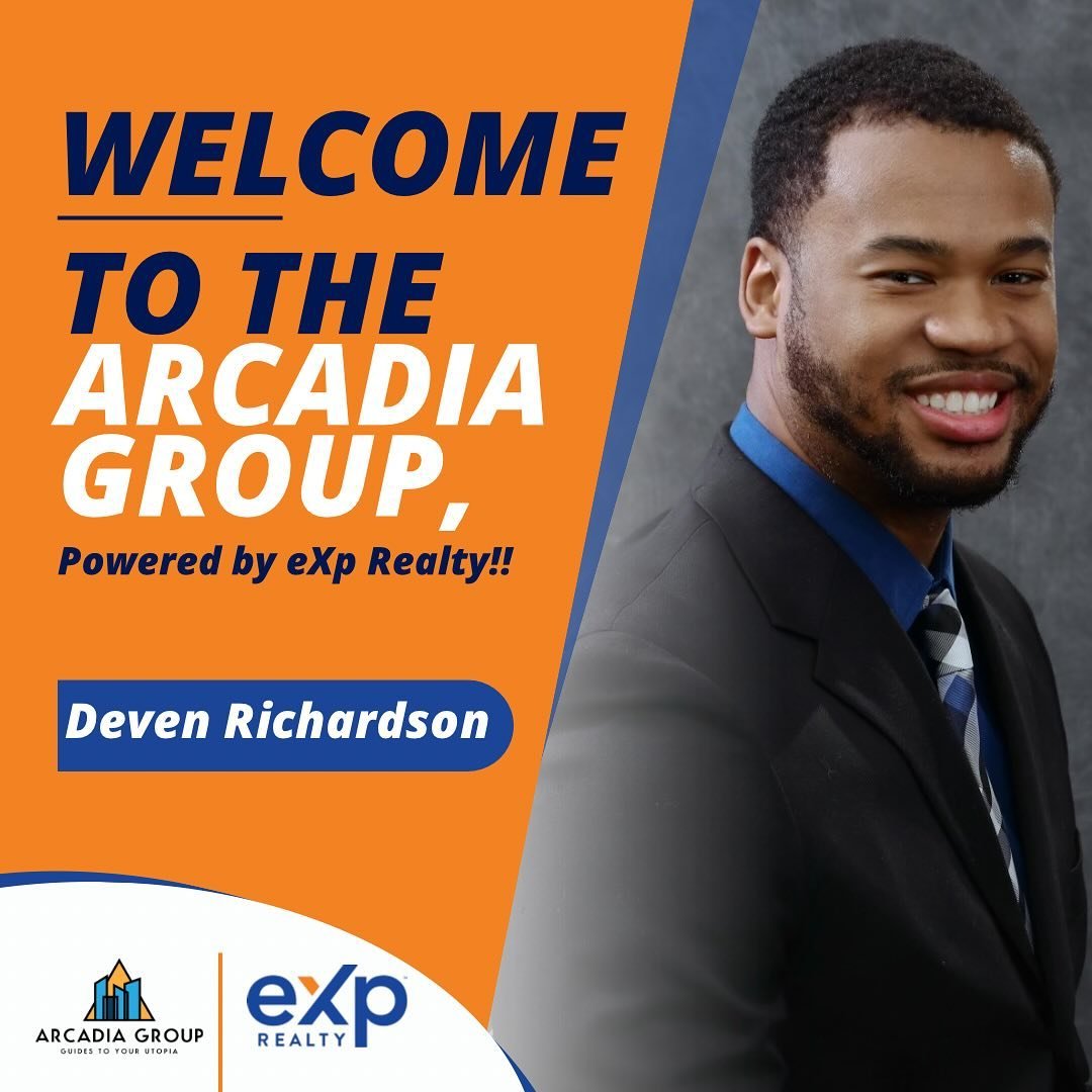 🚨Thrilled to welcome Deven Richardson to the Arcadia Group!!! His professionalism and dedication will be a huge asset to our team as we continue to grow and serve our clients. Exciting times ahead! 🚀 🏡 

#ArcadiaGroup #eXpRealty #TeamExpansion #Re