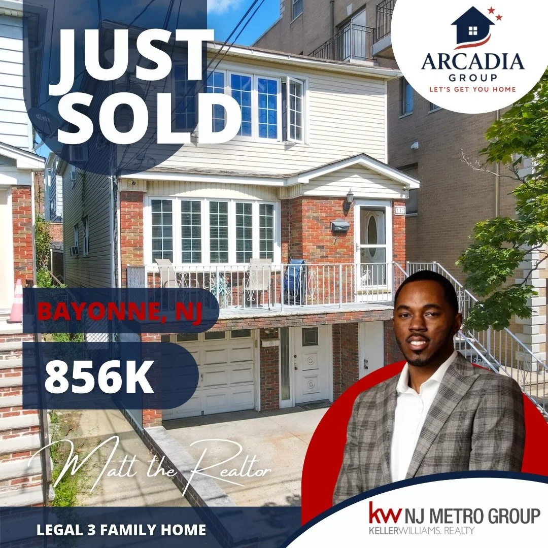 🏡 SOLD in Bayonne, NJ

Listed at $750,000.
Sold at $856,000. 📈

The market did its job because we did ours first. Proper pricing, preparation, and positioning created the demand that drove this home well above list price. 💪🏾

This transaction cam