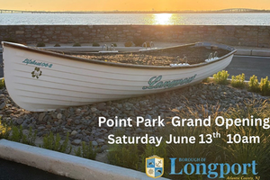 Longport Waterfront Footprint Expanded via Point Park Reconstruction