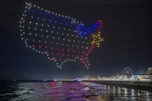 Ocean City Aerial Tradition: Weekly America 250 Drone Show Lights Up the Boardwalk
