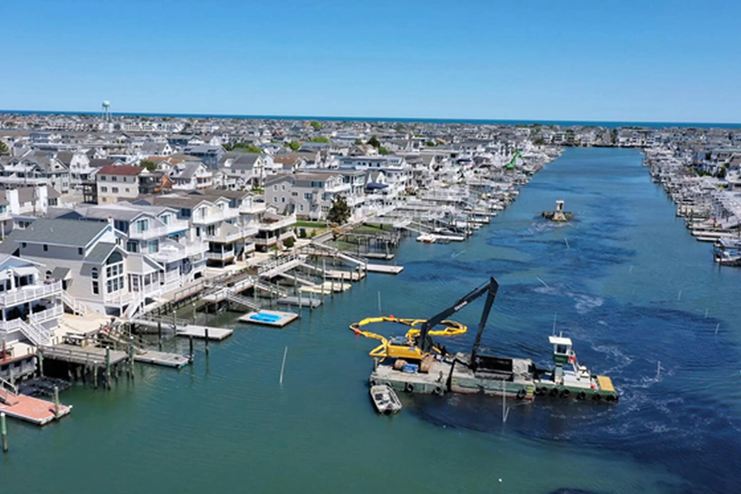 Margate officials say beach replenishment is clogging back bays, forcing costly dredging that affects homeowners and boat access.