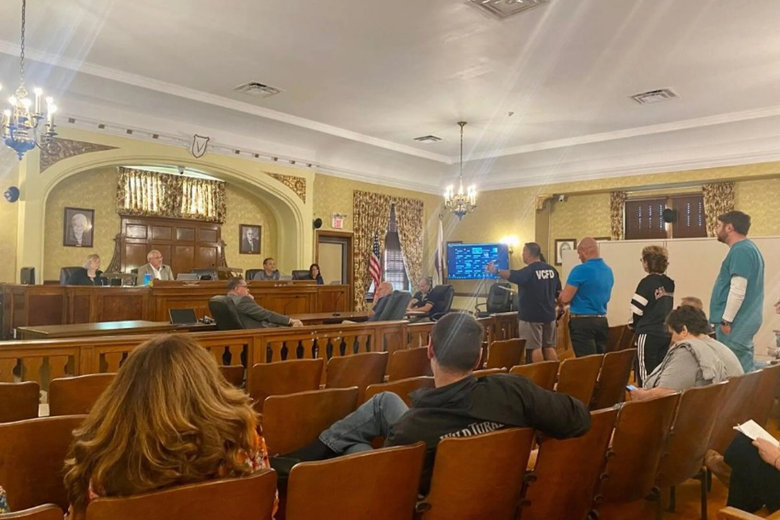 Ventnor’s City Commission meets Feb 26 at 5:30 PM at City Hall on Atlantic Ave, with live streaming and remote comment options noted.