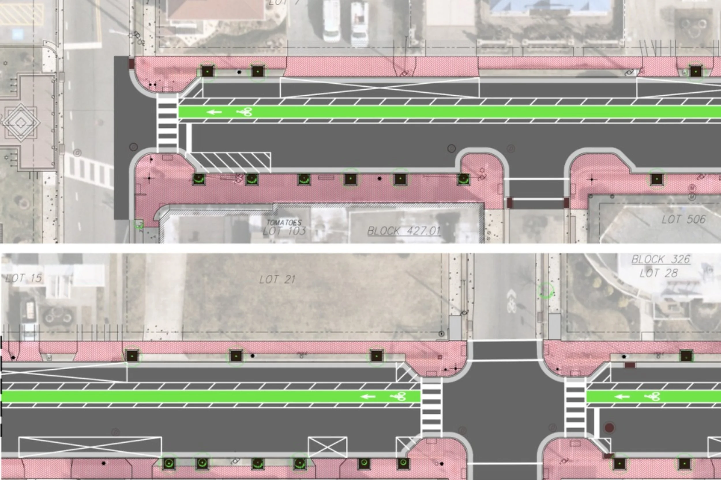 Margate begins construction on the Washington Avenue one-way redesign with bike lanes, sidewalks, and safety upgrades.