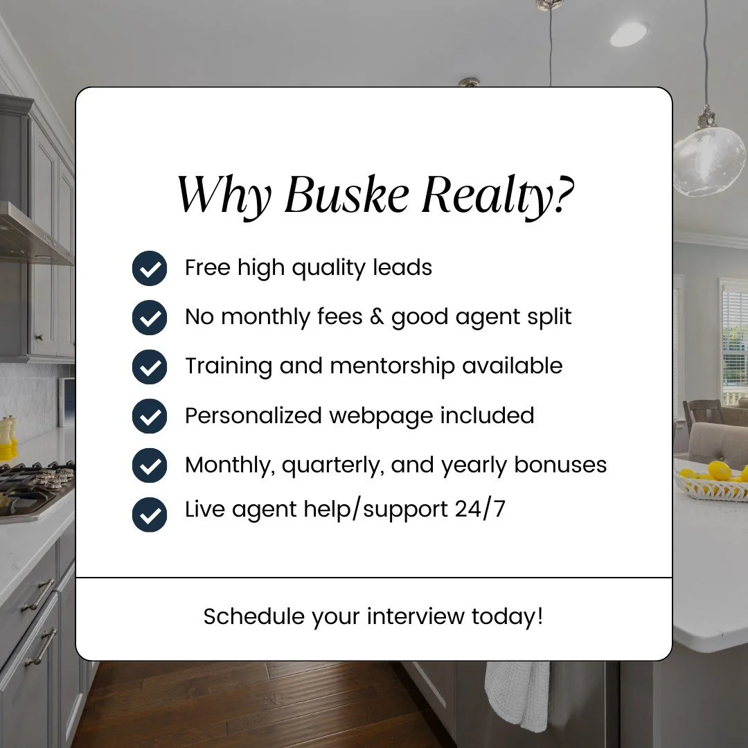 Join Our Team — Buske Realty