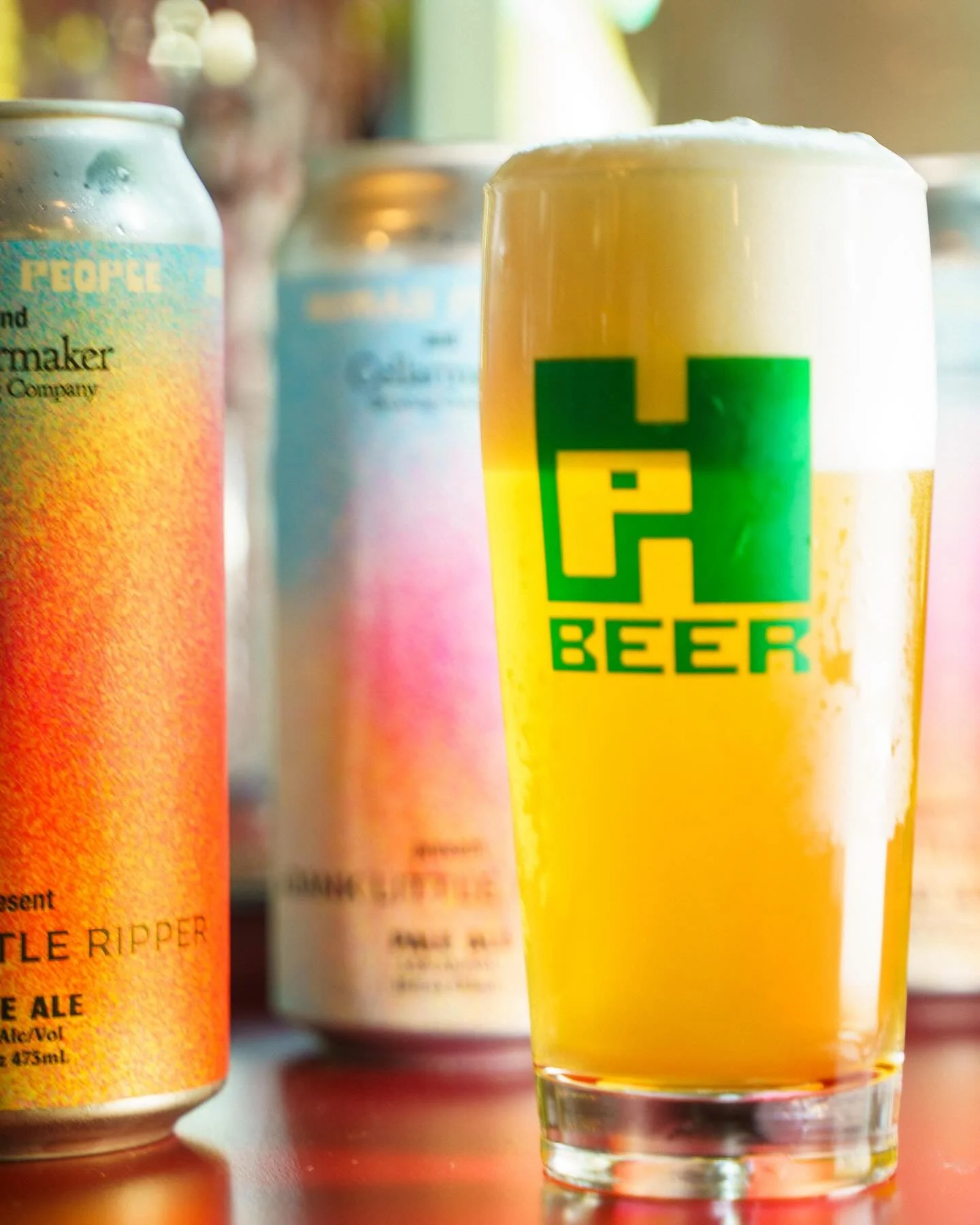 Human People and Cellarmaker present
☀️☀️☀️
&ldquo;a Dank Little Ripper&rdquo;
🌕🌕🌕
5.5% PALE ALE in the Cellarmaker tradition.

Simcoe, Mosaic Cryo, and two different lots of Centennial make what we think of as the perfect new wave and old school 