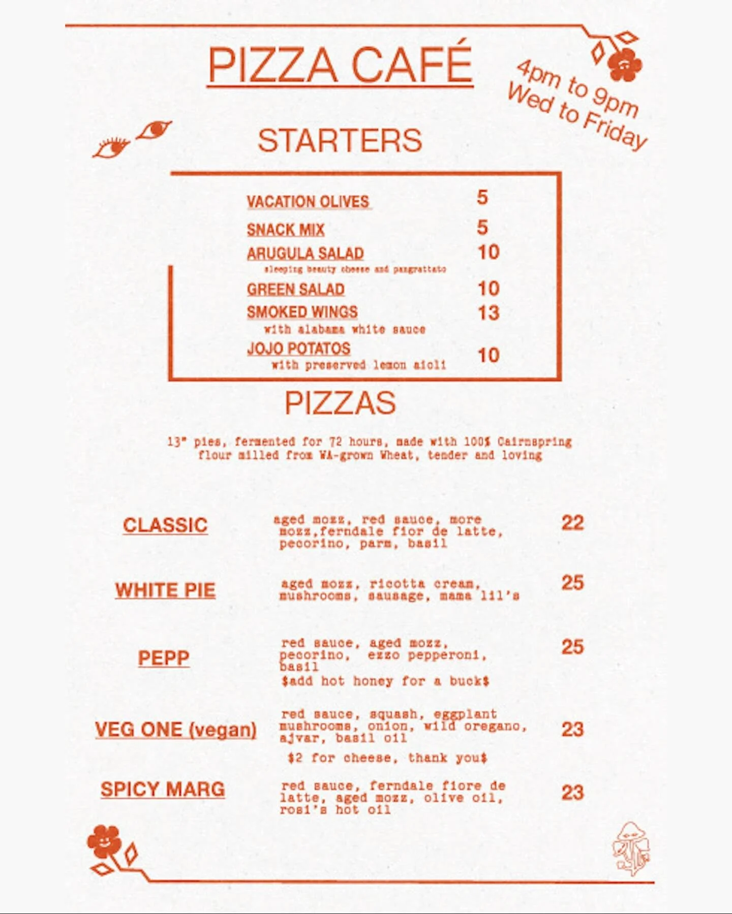 Hello Everyone! 

🍕🍕 The Pizza Caf&eacute; 🍕🍕
is now open 👐

We have a nice announcement for you. We will have Pizza 5 days a week at the Human People Beer Caf&eacute;. 

This news does come with some changes. We are changing our menu and will b