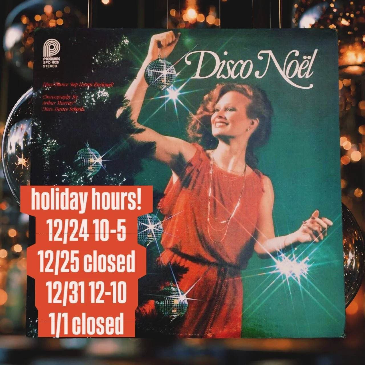 Holiday hours! 🎄🎄🎄🎄

12/24 10:00a-5:00p [KITCHEN CLOSED] . . . Auntie @givats will be making her special canned cinnamon rolls just for you sweetie. PAJAMAS STRONGLY ENCOURAGED.

12/25 CLOSED to watch Bob Clark only #1 holiday classic Black Chris