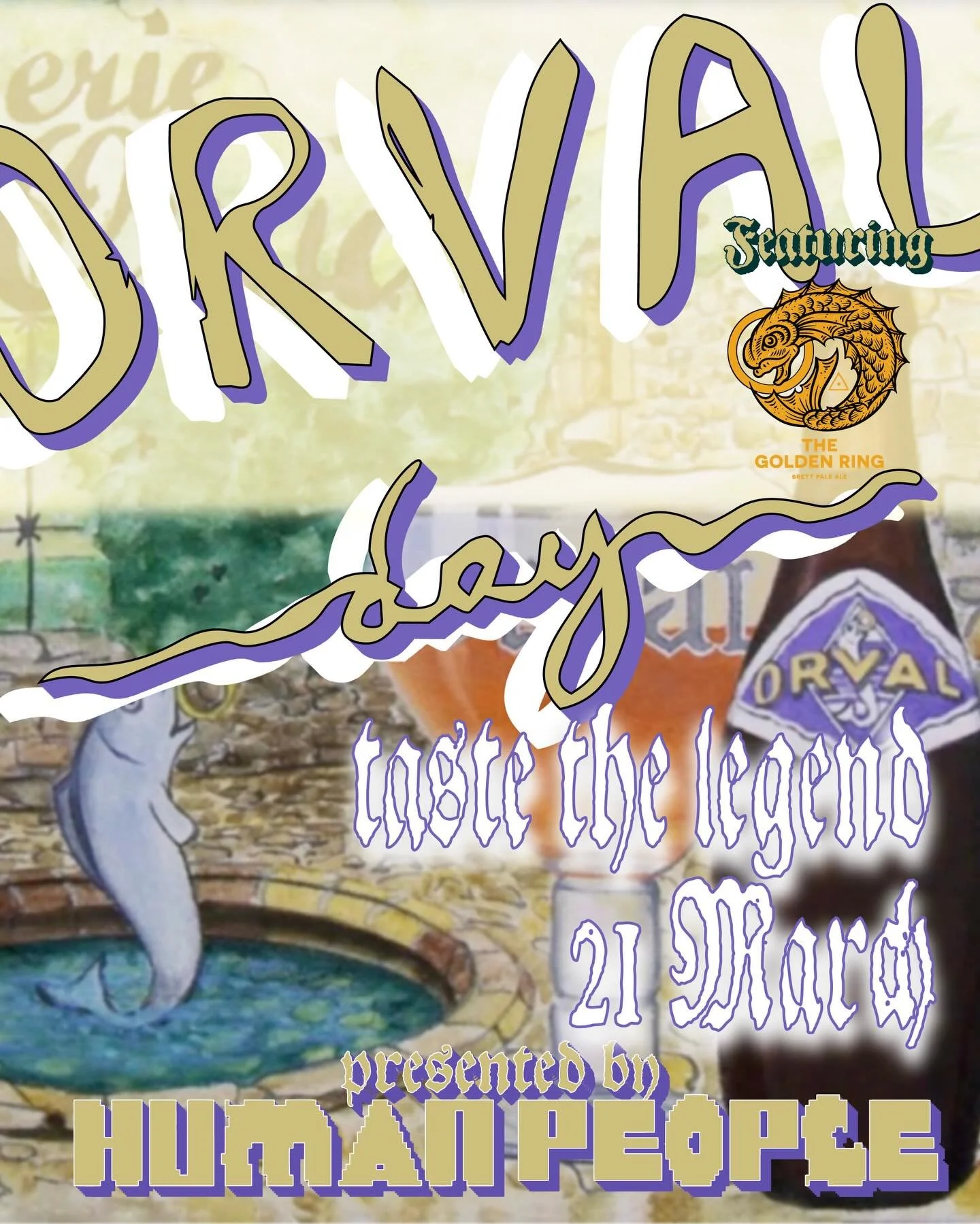 🐟ORVAL DAY 2026 🐟

🪐Saturday 21 March🪐

🔱 Orval Day is a celebration of an incredible Belgian beer. We&rsquo;ve loved this ever changing beer for decades and we&rsquo;re excited to share it with you for the first time ever at the beer caf&eacute
