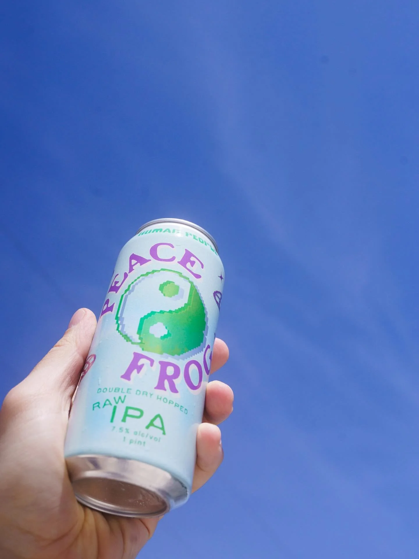 ✌️PEACE FROG 🐸 7.5% Hazy IPA

  Friday May 8th