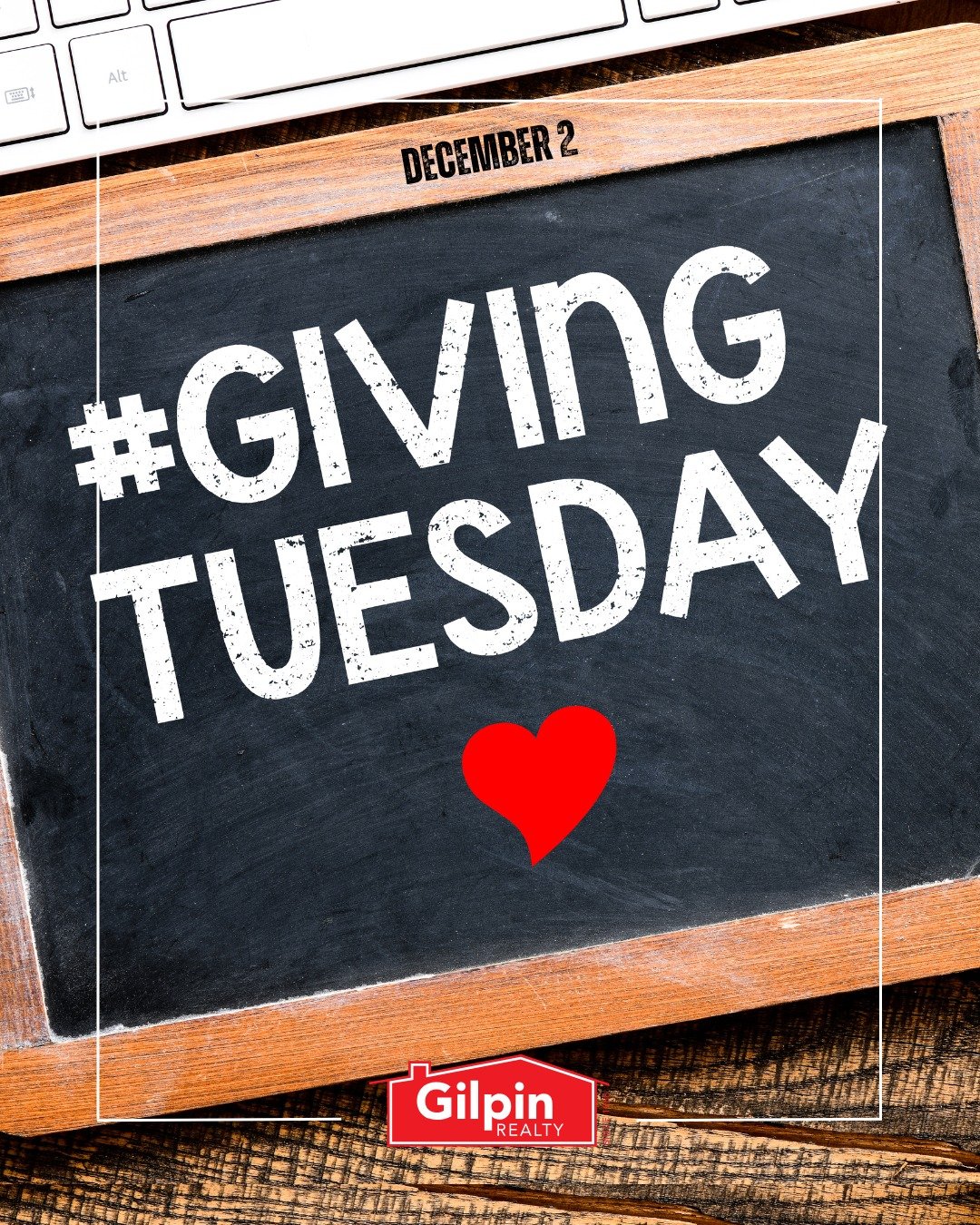 Giving Tuesday!
.
.
.
.
#GilpinRealty #Snohomish #RealEstate #HouseHunting #HomesForSale