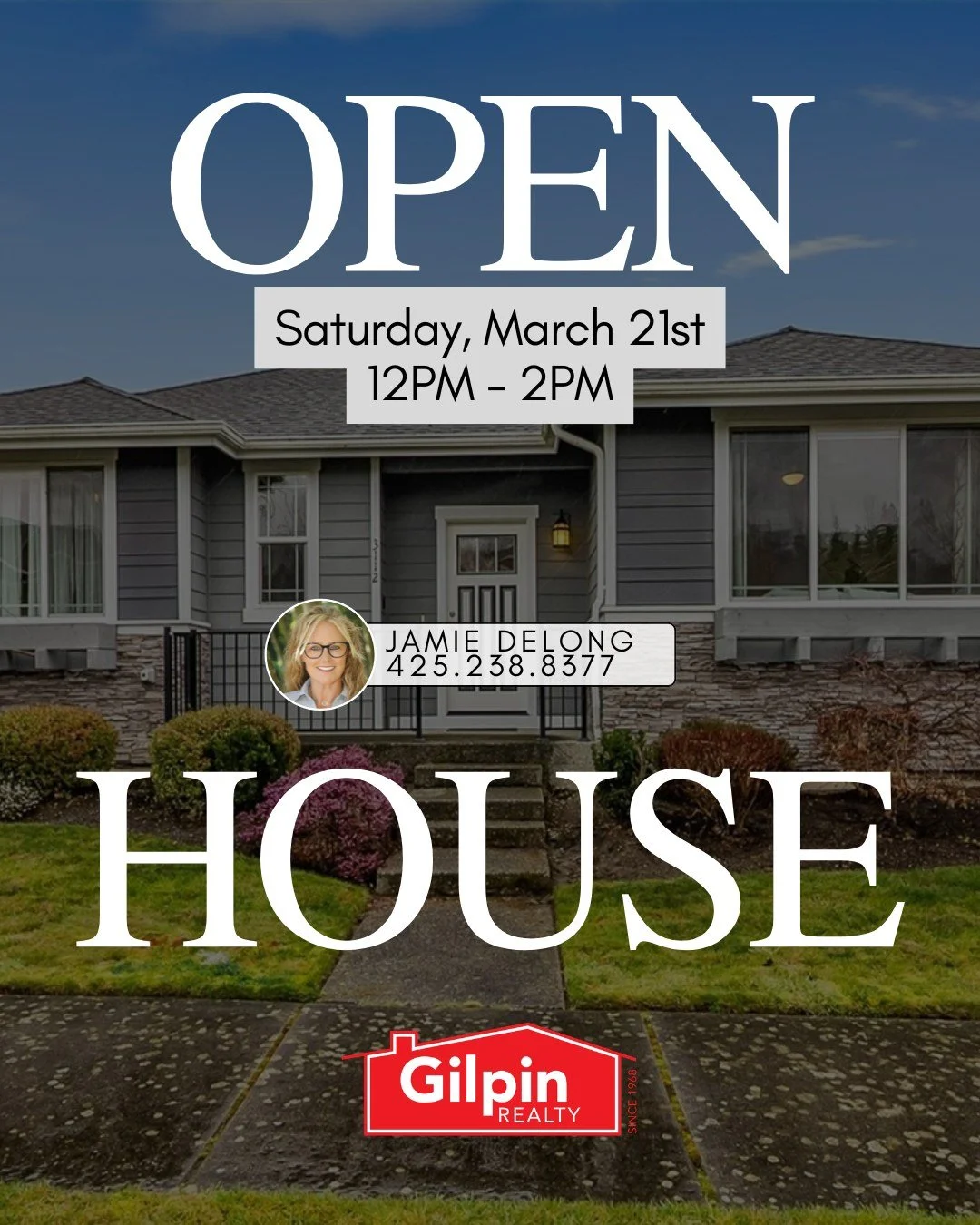 🏡 Open House This Saturday!
📍 3112 Loch Ness Loop, Mount Vernon, WA
🗓 Saturday, March 21 | 12&ndash;2 PM
💲 Offered at $610,000

Discover easy single-level living in the sought-after Highland Greens community. Built in 2016, this beautifully maint