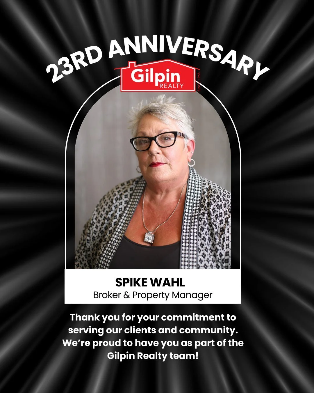 Happy March Work Anniversary to Spike Wahl! 🥂👏👏👏
.
.
.
#GilpinRealty #Snohomish #RealEstate #HouseHunting #HomesForSale #WorkAnniversary