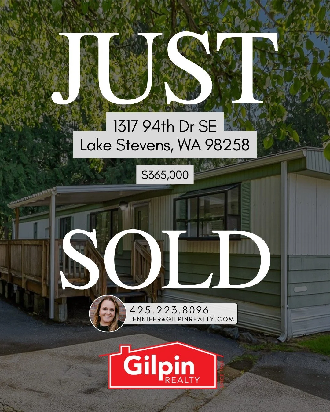 🏡 Just Sold in Lake Stevens!

Congratulations to the sellers of this charming 2-bedroom home in Forest Vista Estates! This move-in ready property offered fresh updates, great storage, and the rare advantage of owning the land with no space rent. Wit