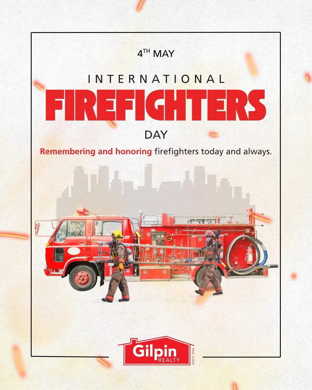 International Firefighters Day!
.
.
.
.
#GilpinRealty #Snohomish #RealEstate #HouseHunting #HomesForSale