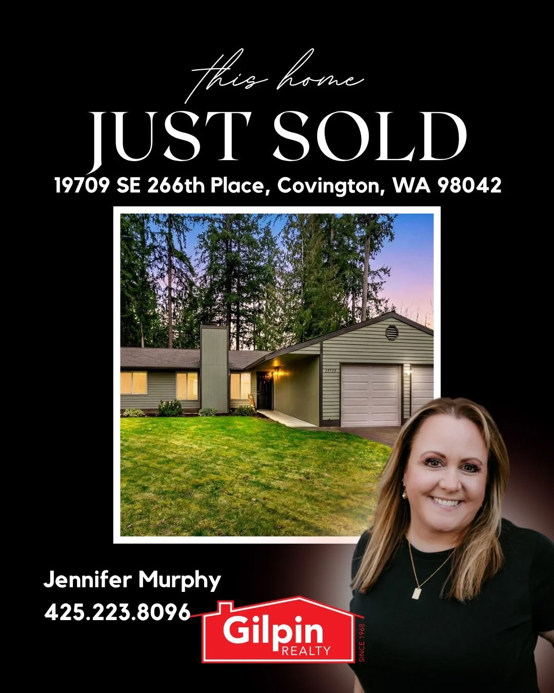 Just Sold in Covington ✨
19709 SE 266th Place is officially off the market! From the vaulted ceilings and beautifully updated interiors to the spacious fenced backyard and RV parking, this Timber Hills rambler checked all the boxes for comfortable on