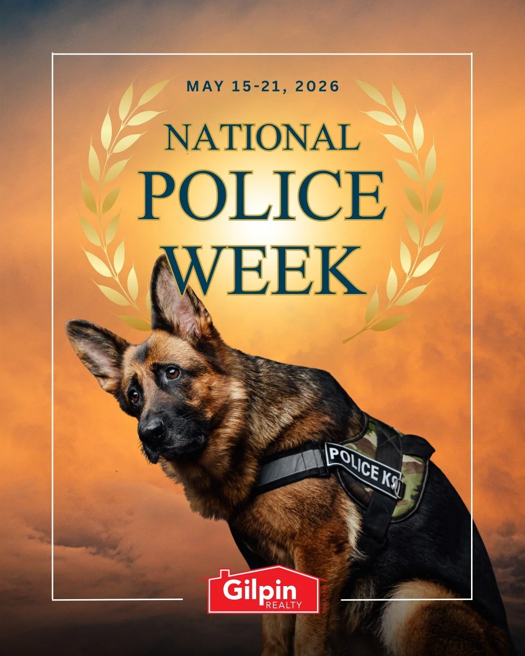 National Police Week!
.
.
.
.
#GilpinRealty #Snohomish #RealEstate #HouseHunting #HomesForSale