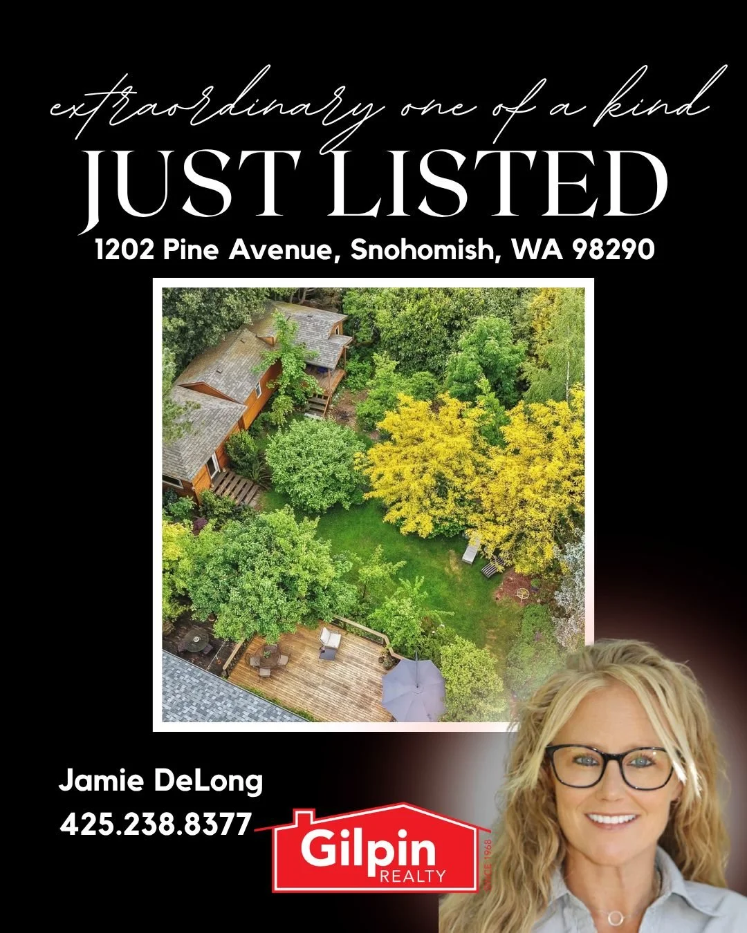 🏡 Just Listed in Snohomish | Rare Rambler Oasis
📍 1202 Pine Avenue, Snohomish, WA 98290
Offered at $848,999 | MLS# 2527079
🛏️ 3 Bedrooms | 🛁 1.5 Bathrooms | 📐 1,648 Sq Ft
🌿 Lot Size: 14,810 Sq Ft
View Full Listing https://zurl.co/EIcMF
Welcome 