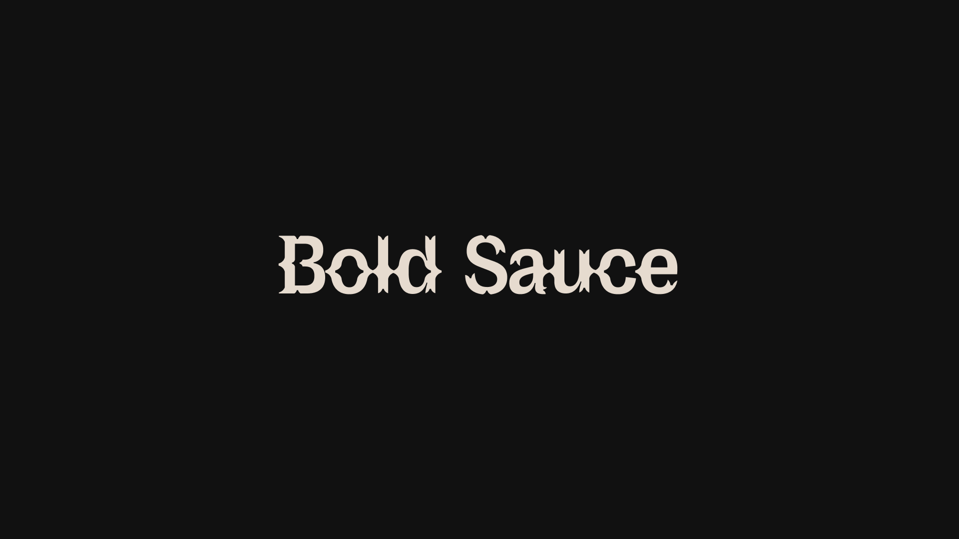 Bold Sauce