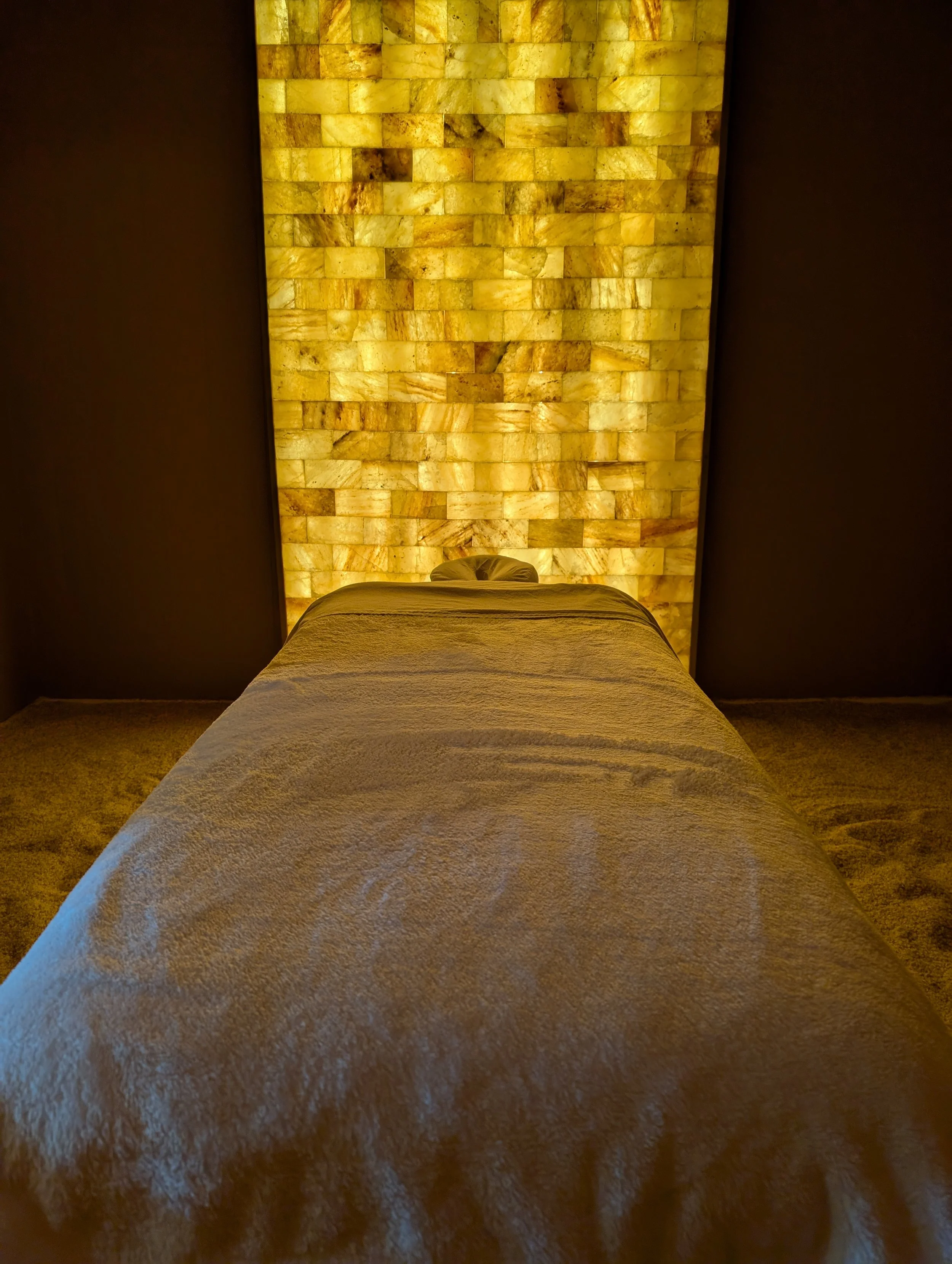 Salt Room Massage Table