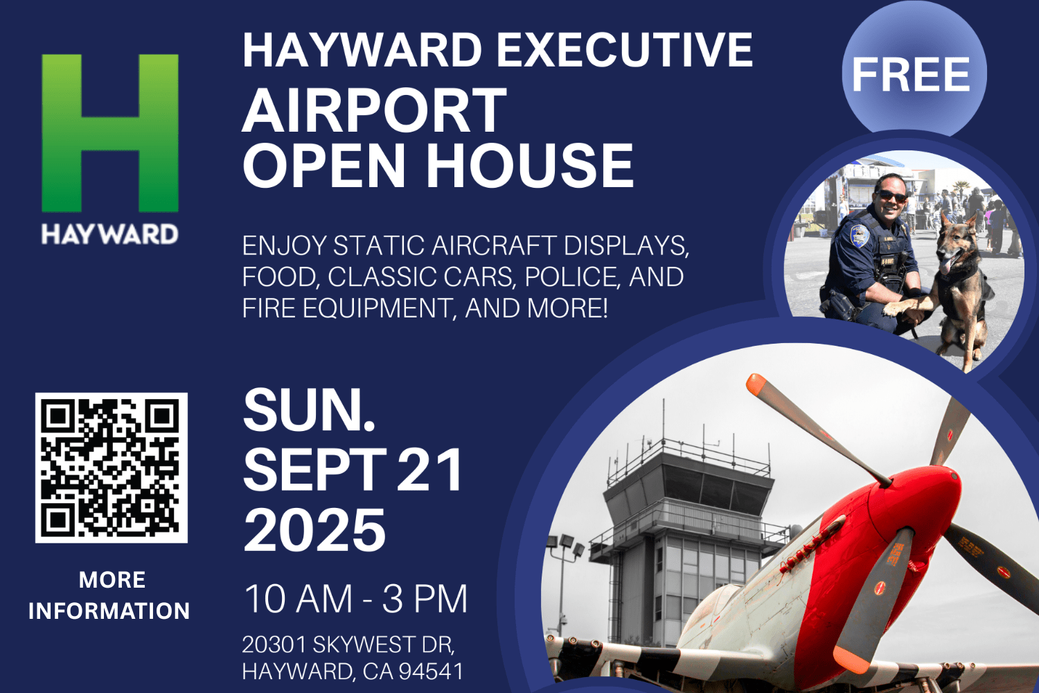 9.21 Hayward Executive Airport OPEN HOUSE