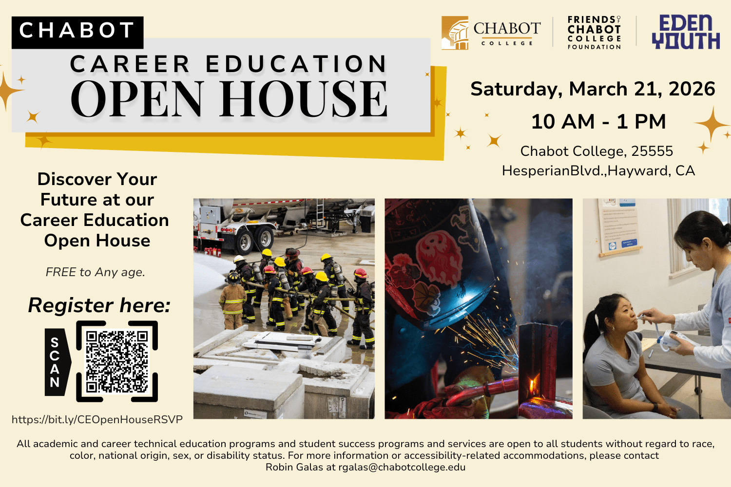 3.21 - Chabot Career Education Open House