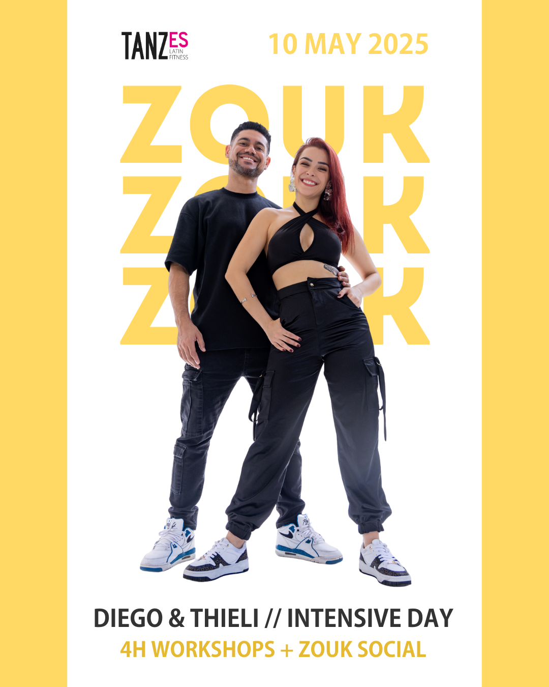 ZOUK INTENSIVE mit Diego & Thieli, 10. Mai 2025