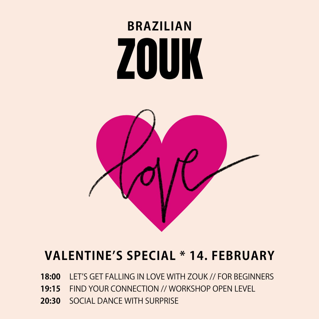VALENTINE’S SPECIAL // BRAZILIAN ZOUK DAY