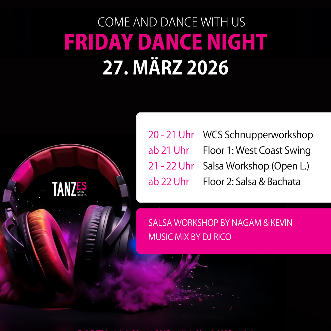 FRIDAY DANCE NIGHT 27.03.2026