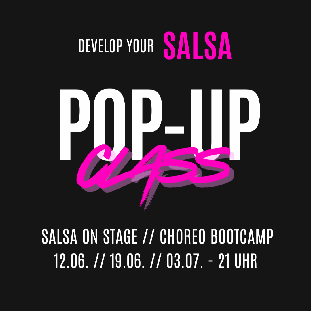 Salsa Pop-Up Class // Salsa on Stage // Choreo Bootcamp
