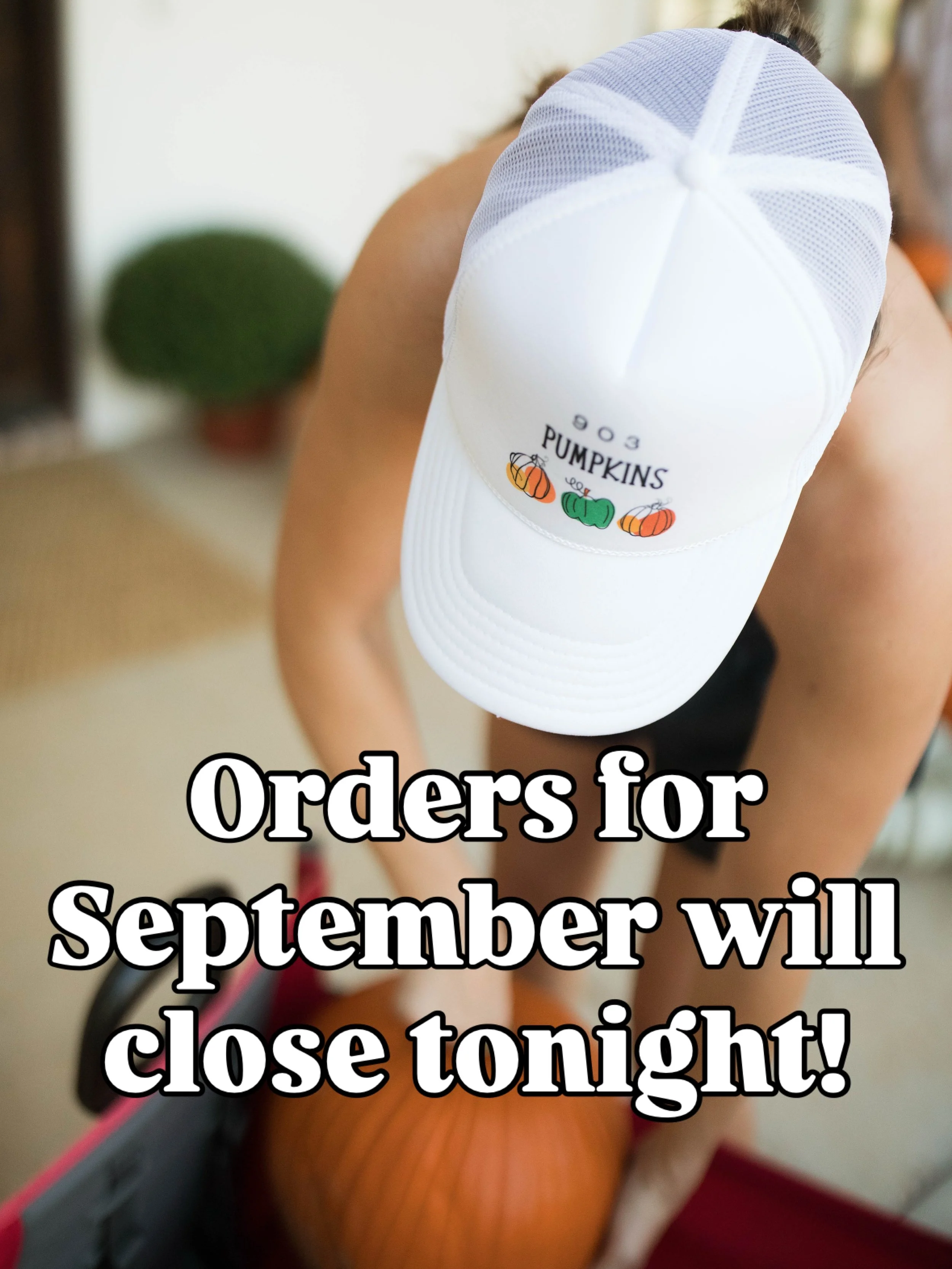 📣 PSA: Week 1 and 2 will close tonight! 

Hurry and order today if you&rsquo;re wanting your pumpkins in September! 

Week 3 &amp; 4 will remain open for another week but then all orders will close and move to a waitlist! 

Comment &ldquo;ORDER&rdqu