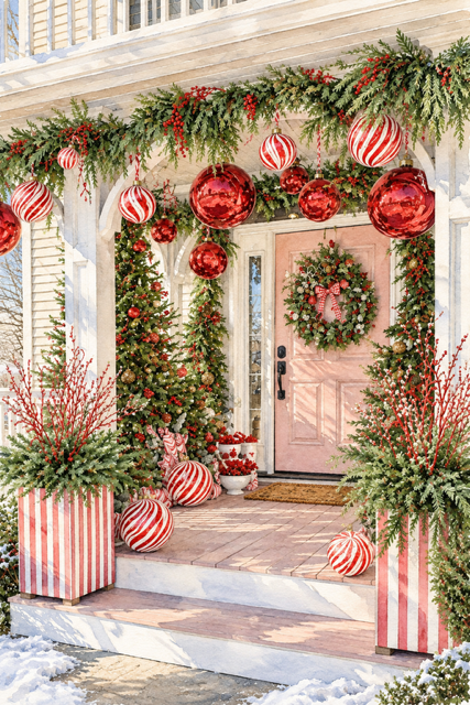The Grand Holiday Entrance