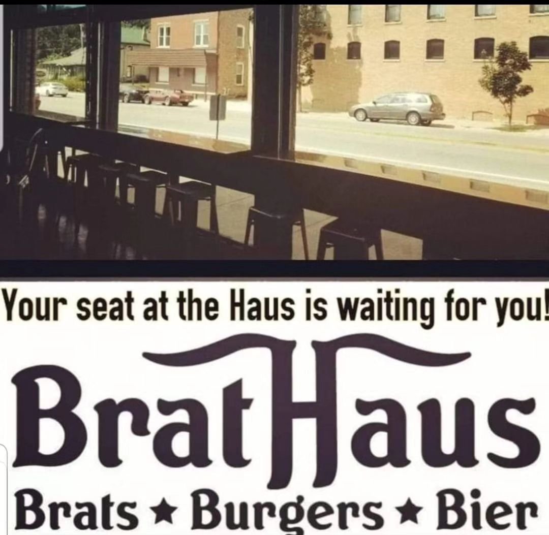 Today's gonna be a great day! Kitchen and bar open at 11am daily!  #bratsburgersbier