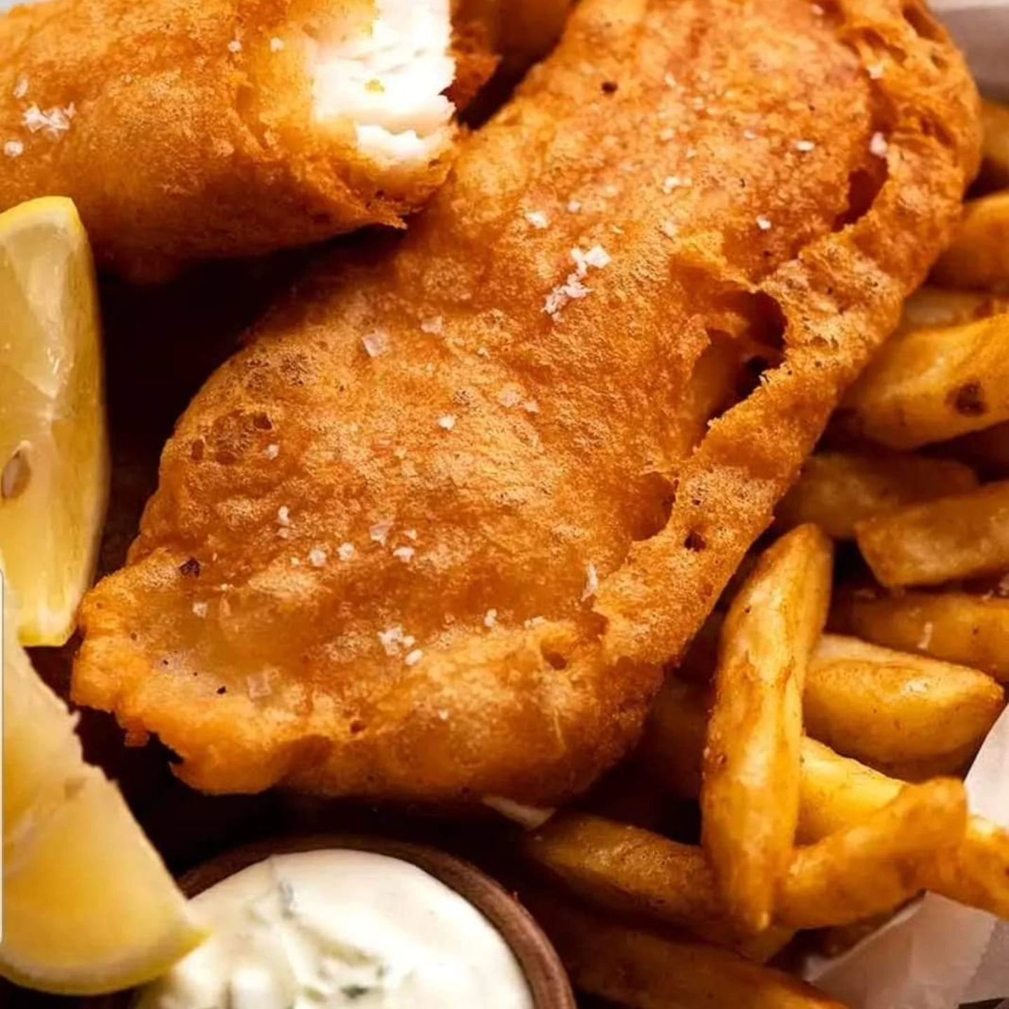 It's time for Old Fashioned Fish Fry!  Hand battered cod loins with tavern fries or hausmade potato waffles served all day on Friday!