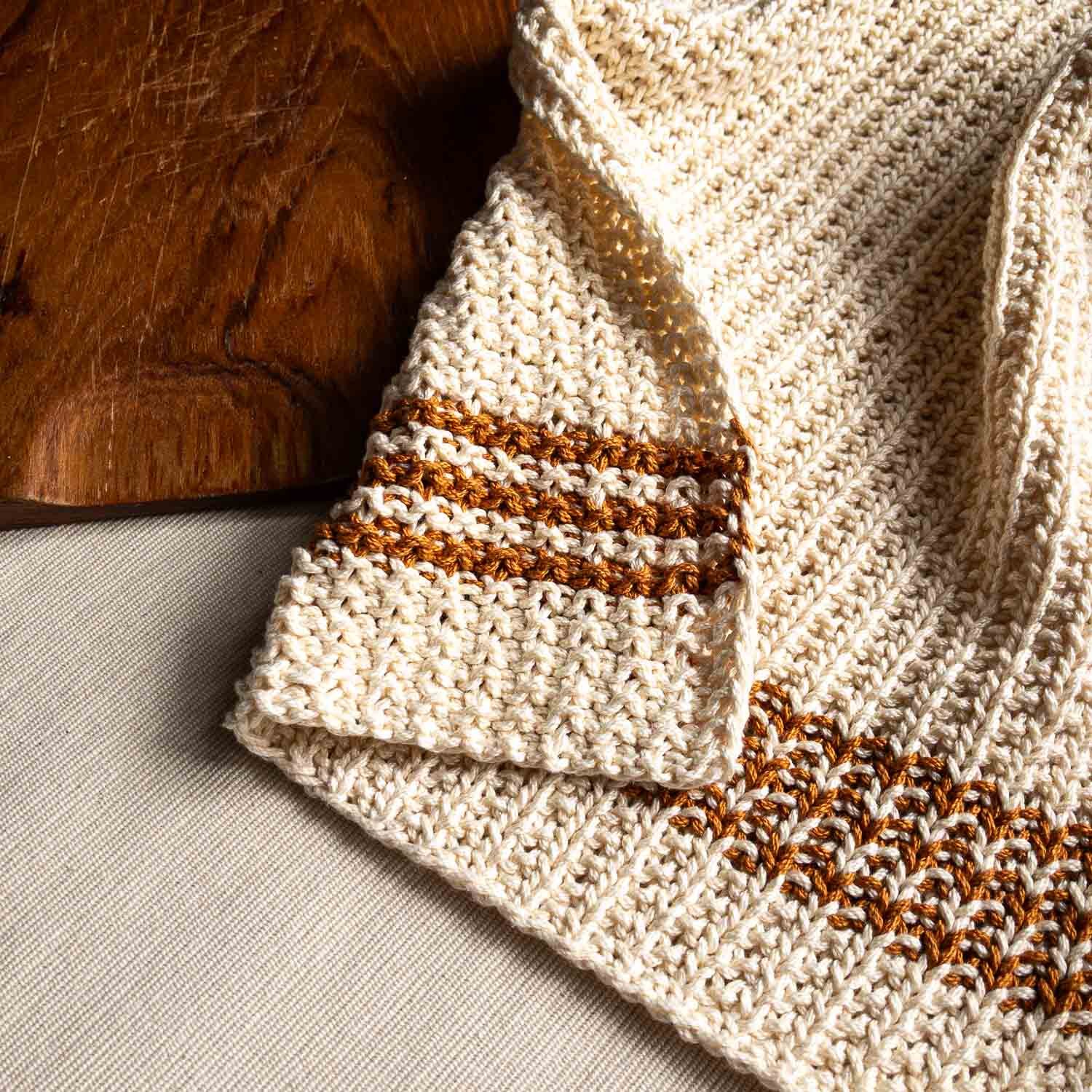 How to Knit a Farmhouse Kitchen Dishcloth - Making it in the Mountains