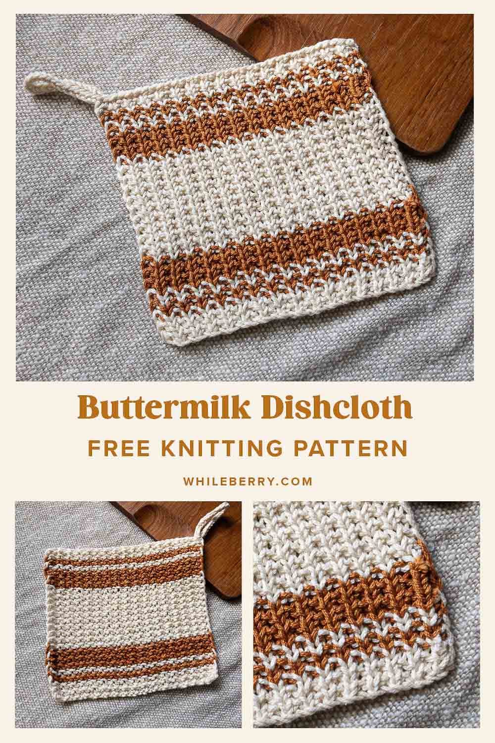 Hanging Dish Cloth Knitting Patterns - In the Loop Knitting