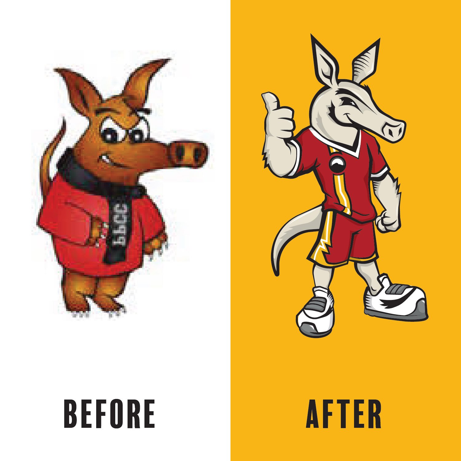 PPSC Aardvark Mascot