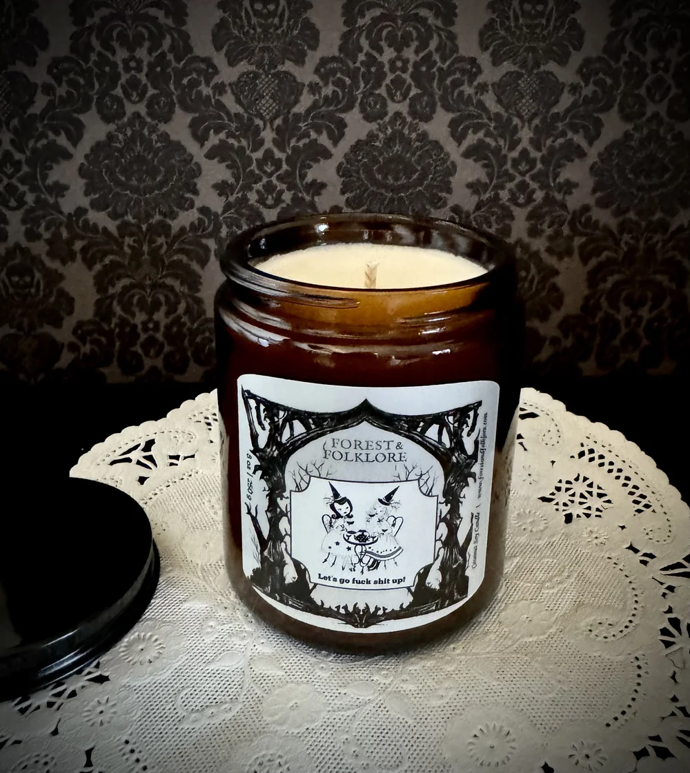 Ocean Goddess Enchanted Waters Candle Forest Folklore