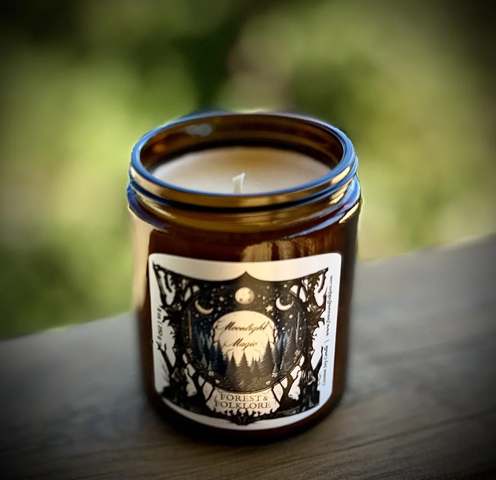 Ocean Goddess Enchanted Waters Candle Forest Folklore