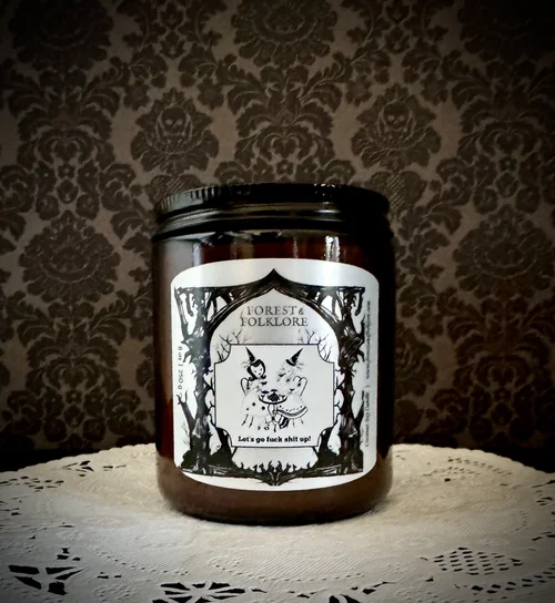 Ocean Goddess Enchanted Waters Candle Forest Folklore