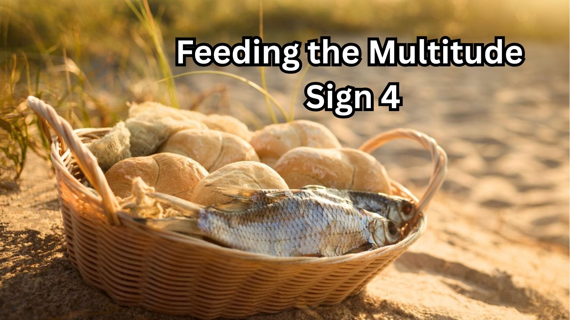 Feeding the Multitude - Sign 4