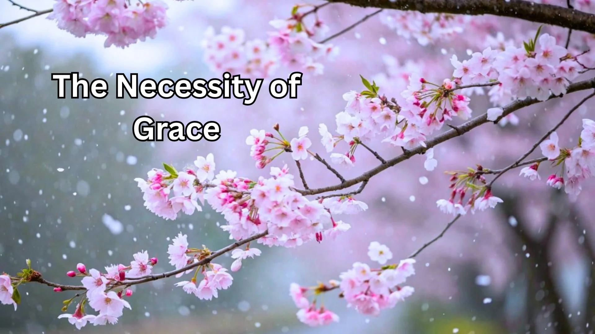 The Necessity of Grace