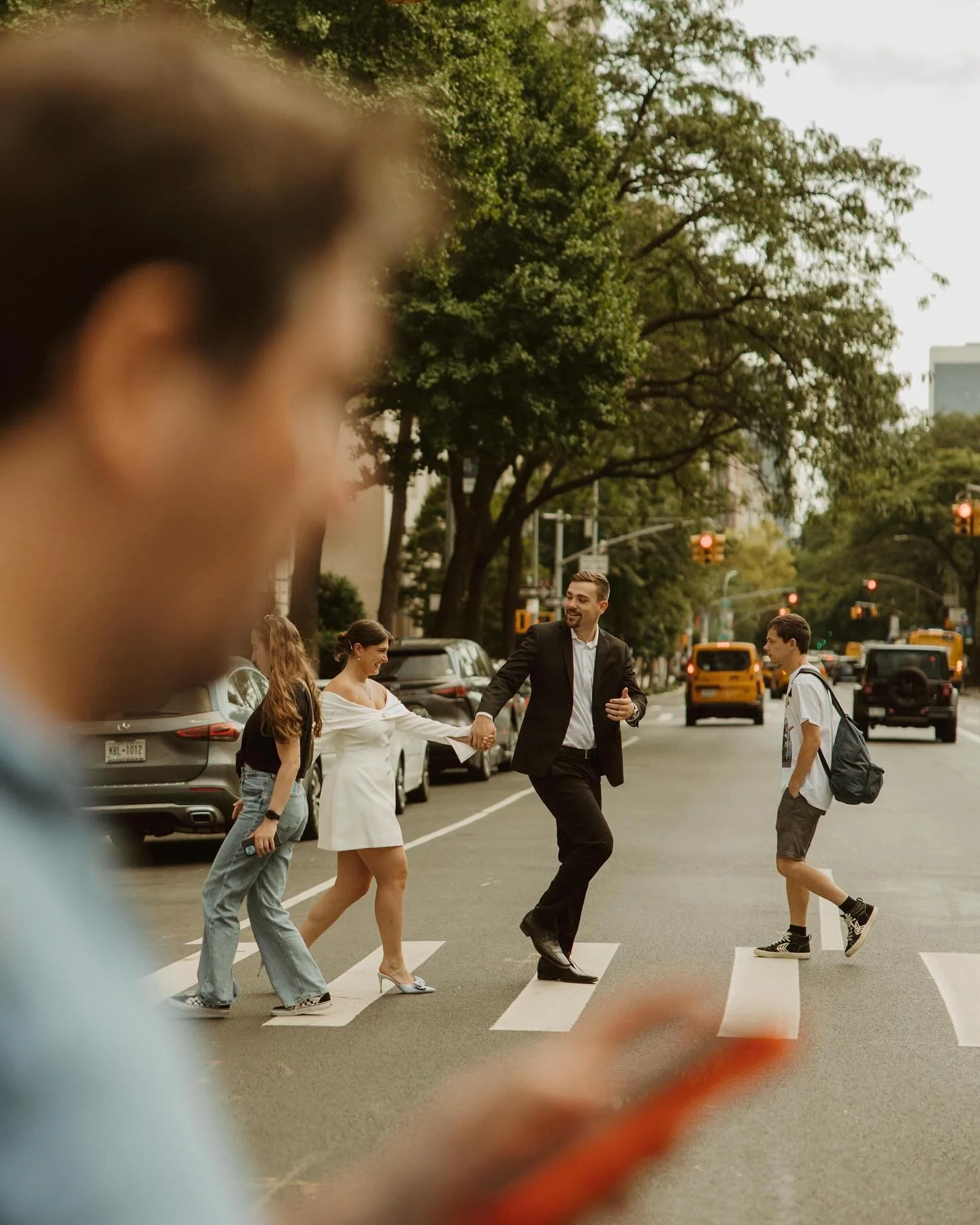 Classic New York walking photos for your engagements will always be a favorite of mine 🎞️🗽

Crazy to think I have 16 weddings for next year!!! So excited for all of them, only taking a handful more so reach out now via the link in my bio 🤍

#nycph