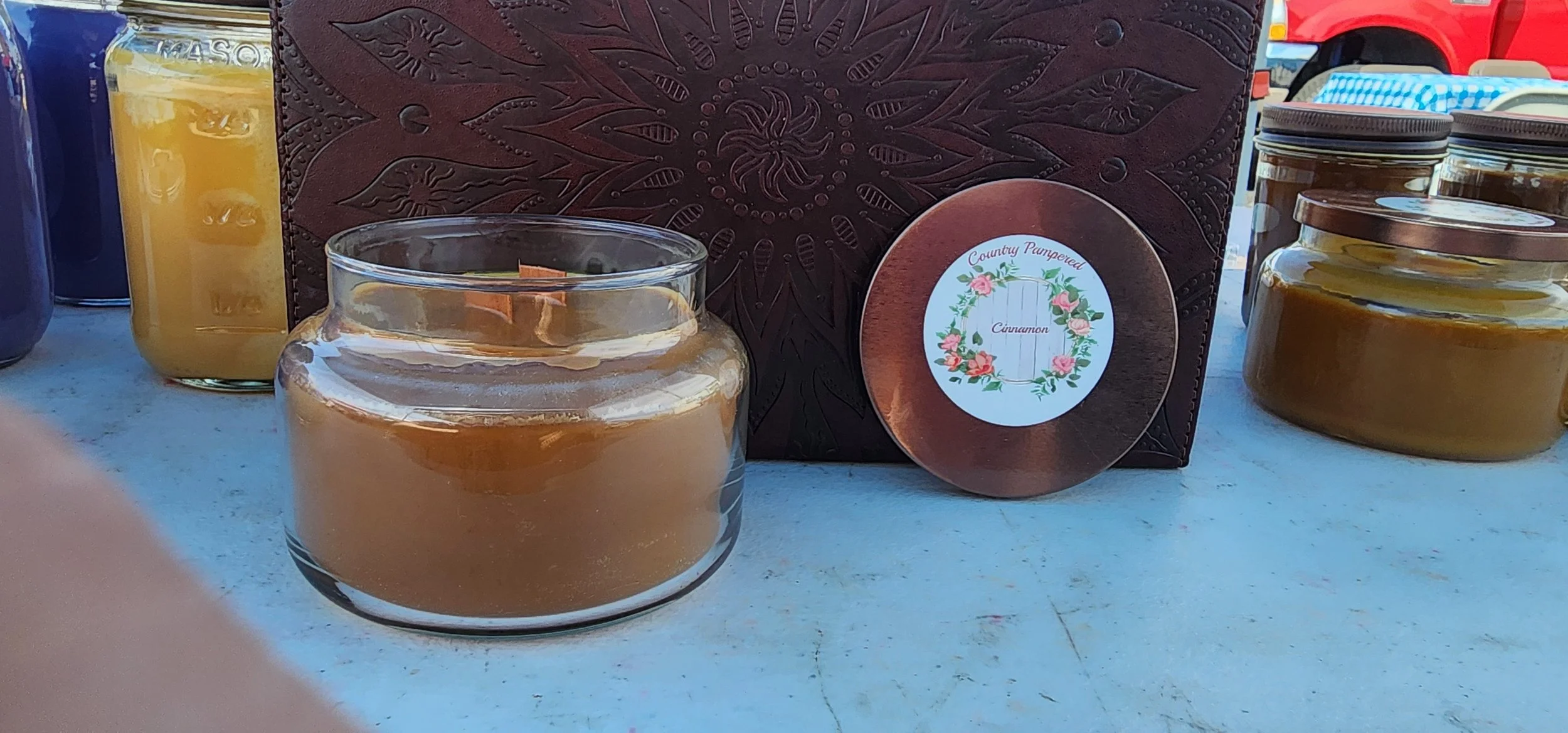 Cinnamon 3 Wick - Wood