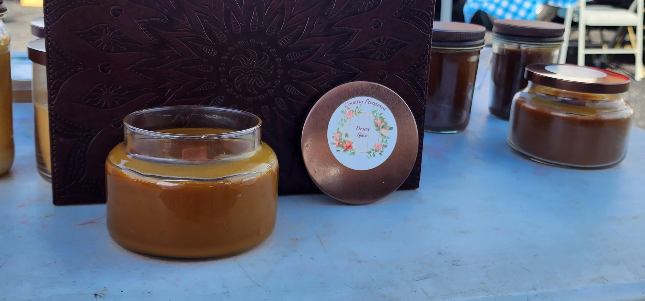 Desert Spice 3 Wick - Wood