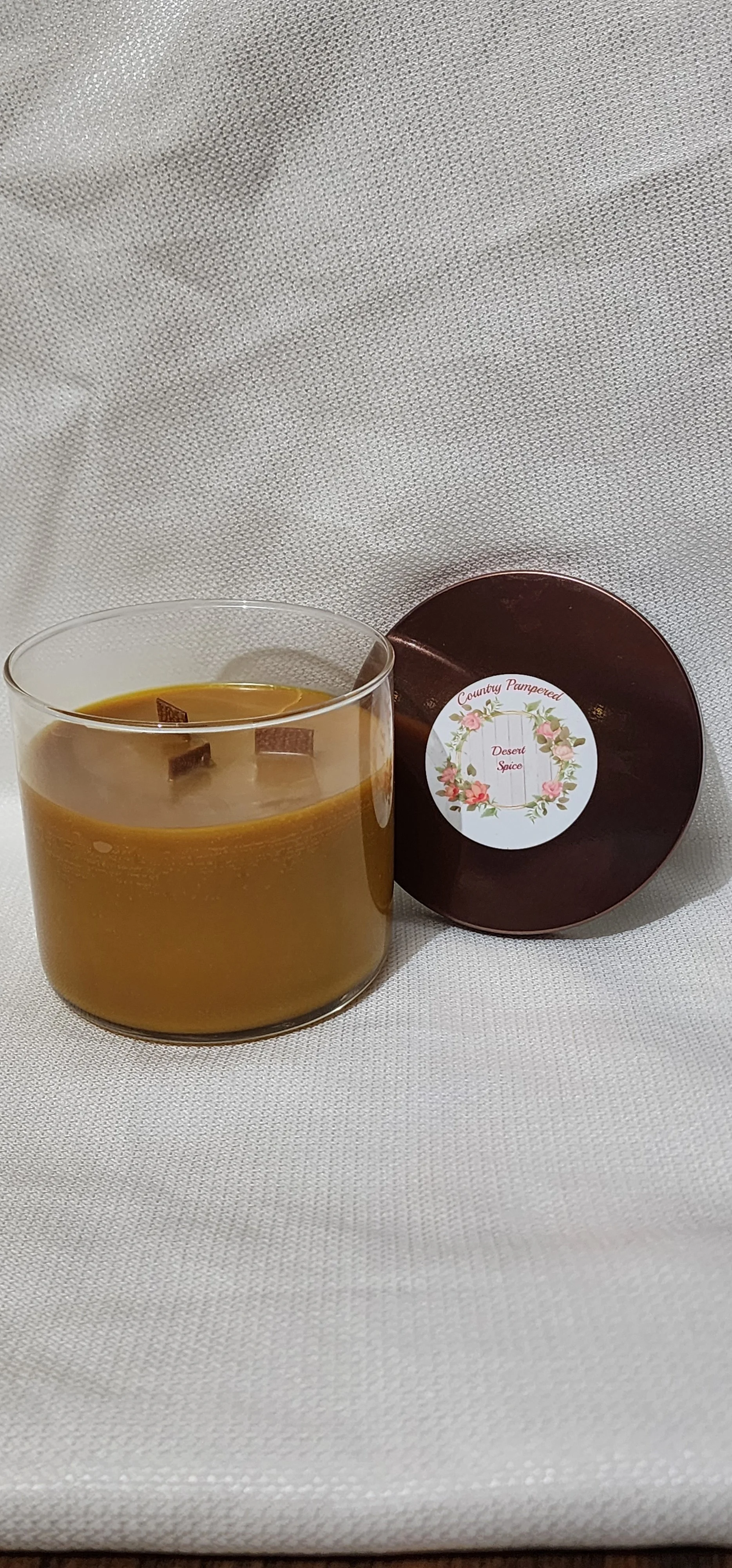 Desert Spice 3 Wick - Wood