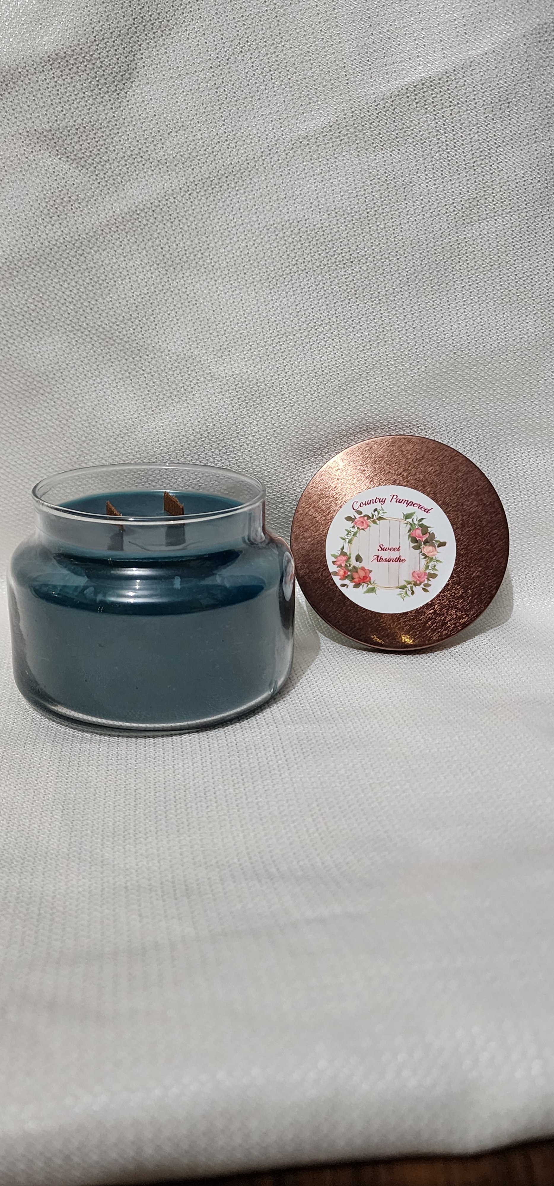 Sweet Absinthe 3 Wick - Wood