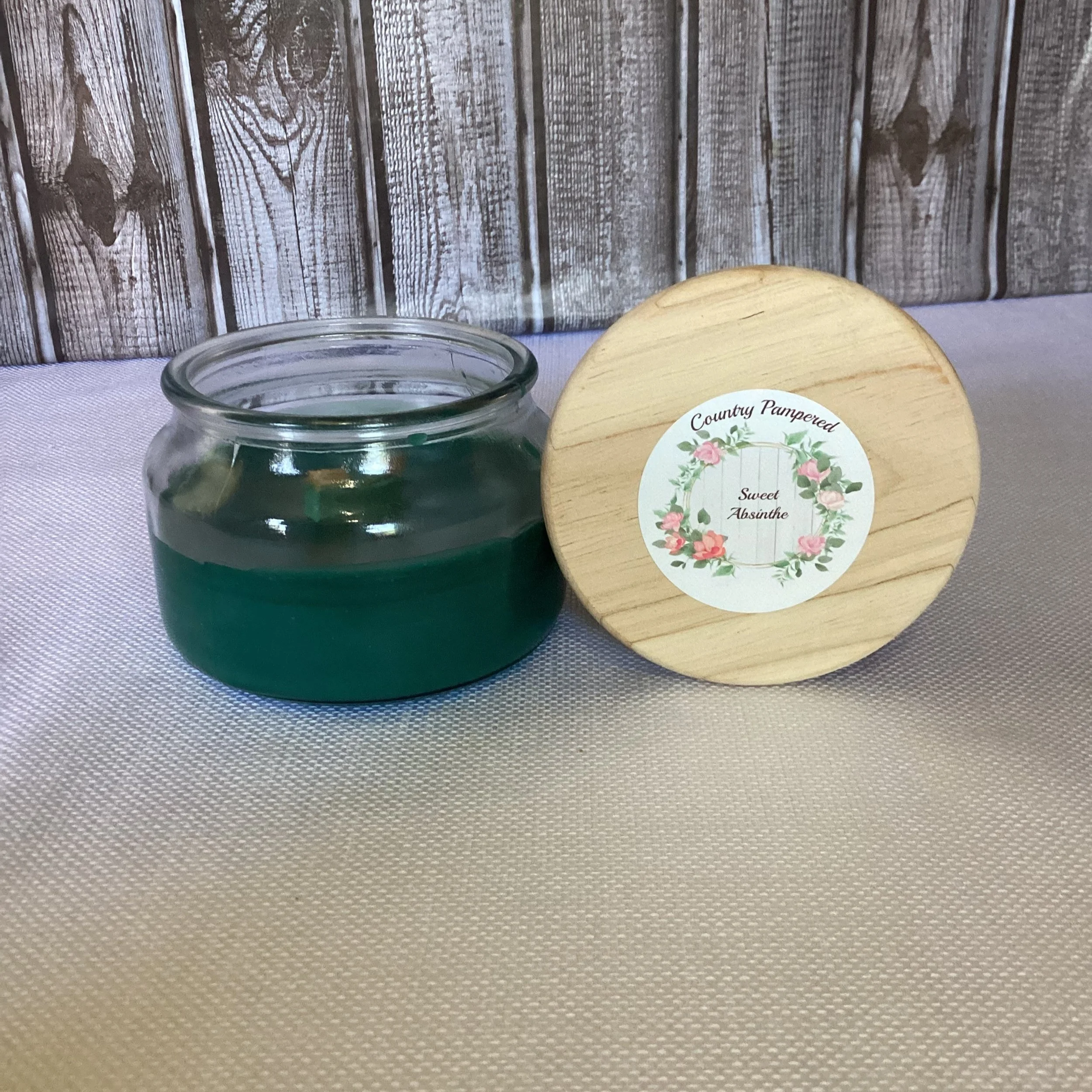 Sweet Absinthe 3 Wick - Wood