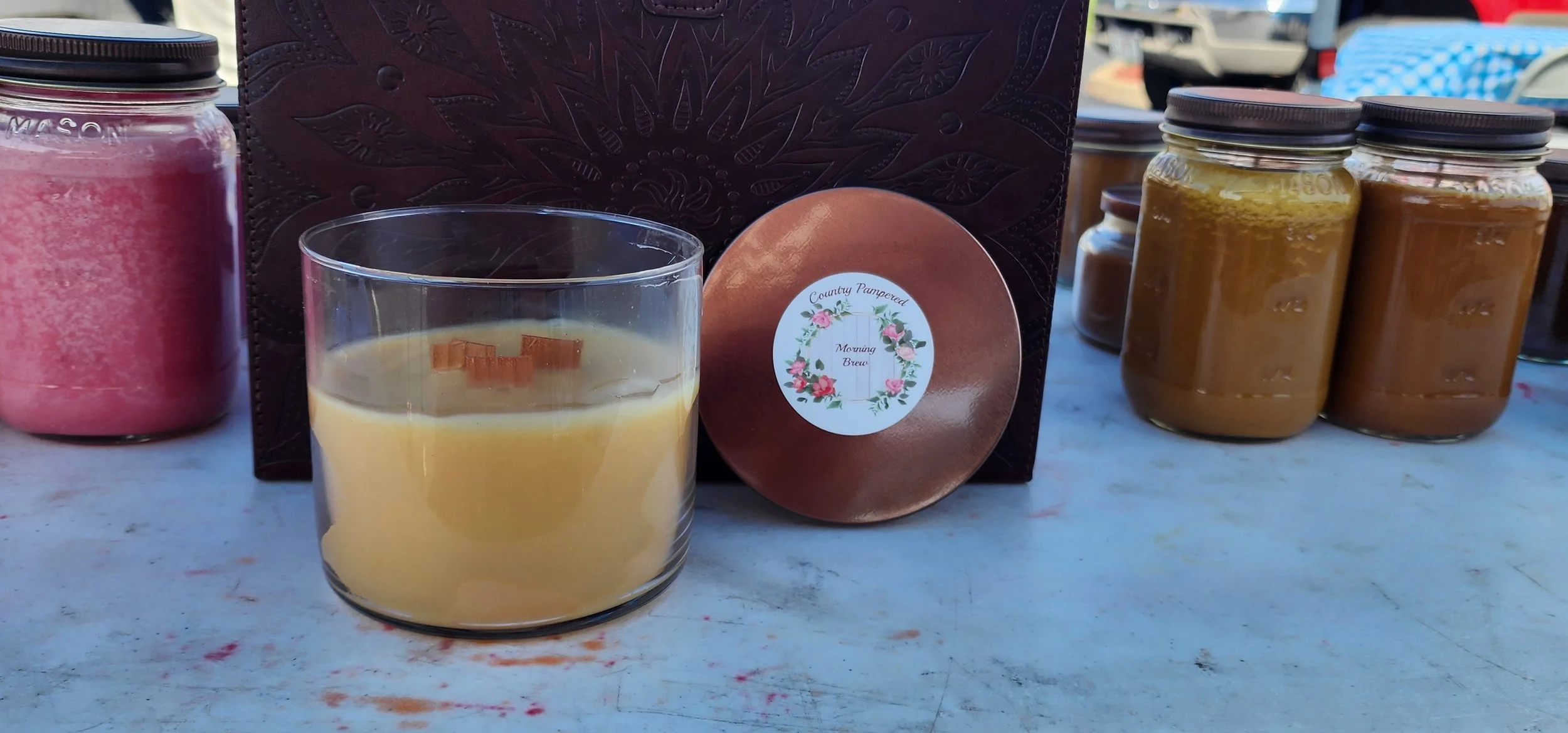 Morning Brew 3 Wick - Wood