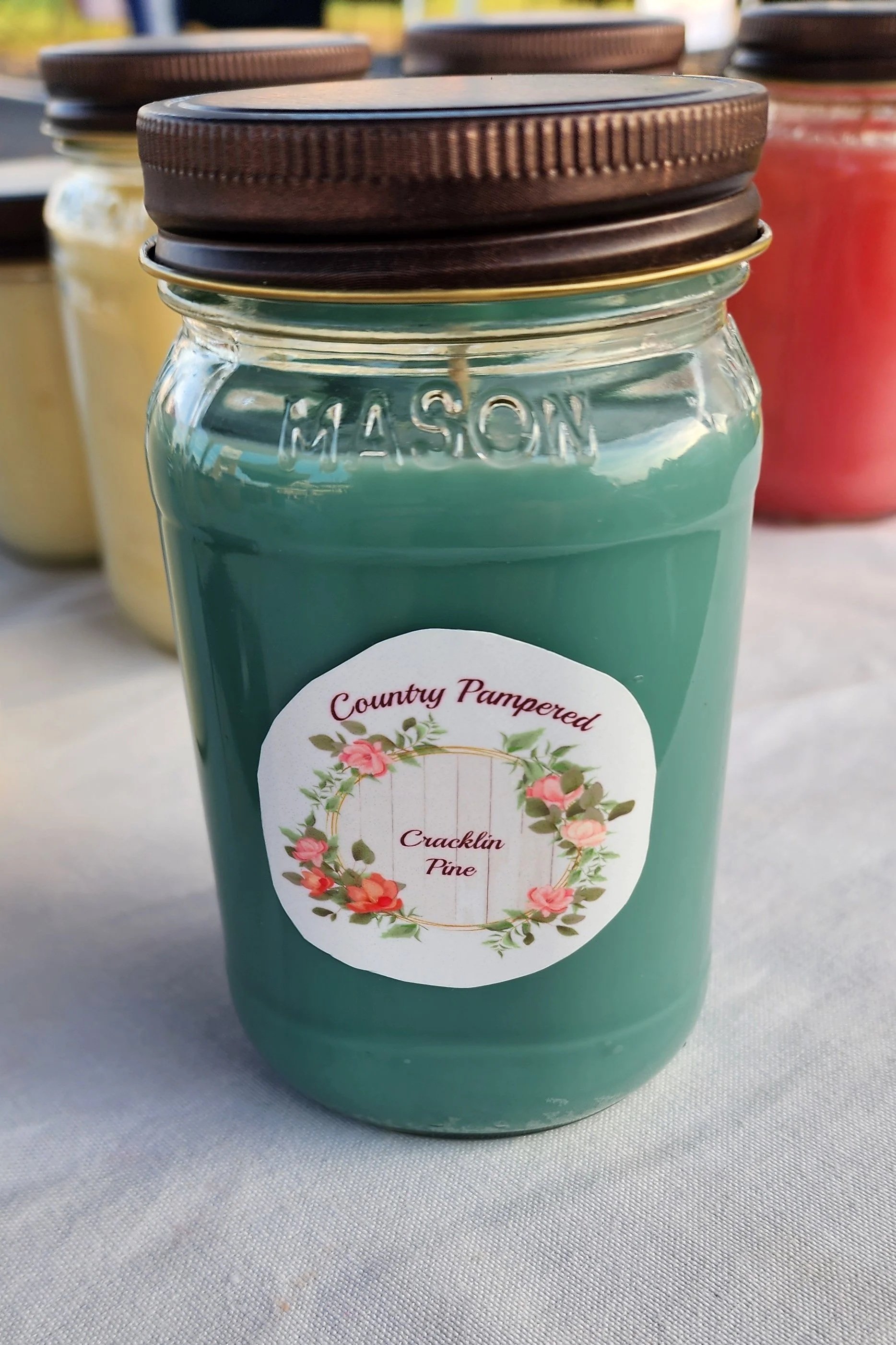 Cracklin Pine 2 Wick - Wood